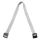 5Pcs 2.54mm FC-8P IDC Flat Gray Cable LED Screen Connected to JTAG Download Cable