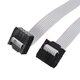 5Pcs 2.54mm FC-8P IDC Flat Gray Cable LED Screen Connected to JTAG Download Cable