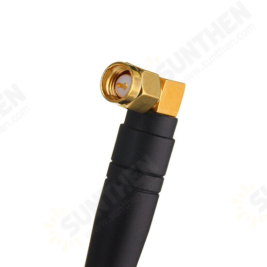 5Pcs 490MHz Gold-plated Elbow Bar Antenna SW490-WT100 Communication Antenna