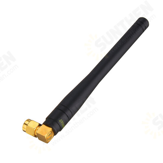 5Pcs 490MHz Gold-plated Elbow Bar Antenna SW490-WT100 Communication Antenna