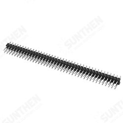 5Pcs Pin Header 2.54 pitch 2*40P Color Double-row Needle Double-row Straight Needle 5Pcs Pin Header 2.54 pitch 2*40P Color Double-row Needle Double-row Straight Needle