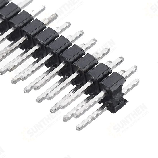 5Pcs Pin Header 2.54 pitch 2*40P Color Double-row Needle Double-row Straight Needle