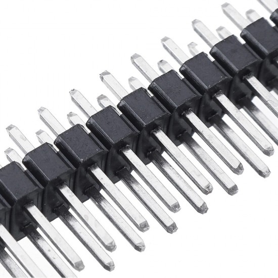 5Pcs Pin Header 2.54 pitch 2*40P Color Double-row Needle Double-row Straight Needle
