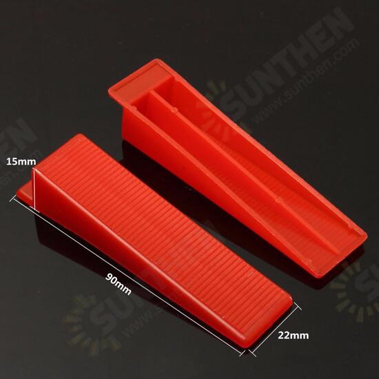 600 Tile Leveling System Wedges and Clips Spacer Plastic Tiling Tools