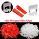 600 Tile Leveling System Wedges and Clips Spacer Plastic Tiling Tools