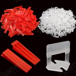 600 Tile Leveling System Wedges and Clips Spacer Plastic Tiling Tools 600 Tile Leveling System Wedges and Clips Spacer Plastic Tiling Tools