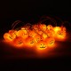9.8ft Halloween Decorations 20 LED Pumpkin String Lights Home Garden Decor Warm White