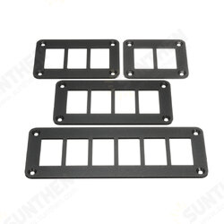 Aluminum Rocker Switch Panel Housing Holder for ARB Carling Narva Boat Type Auto Parts Switches Parts 2Way/3Way/4Way/ 5Way/ 6Way Aluminum Rocker Switch Panel Housing Holder for ARB Carling Narva Boat Type Auto Parts Switches Parts 2Way/3Way/4Way/ 5Way/ 6Way