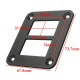 Aluminum Rocker Switch Panel Housing Holder for ARB Carling Narva Boat Type Auto Parts Switches Parts 2Way/3Way/4Way/ 5Way/ 6Way