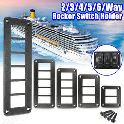 Aluminum Rocker Switch Panel Housing Holder for ARB Carling Narva Boat Type Auto Parts Switches Parts 2Way/3Way/4Way/ 5Way/ 6Way Aluminum Rocker Switch Panel Housing Holder for ARB Carling Narva Boat Type Auto Parts Switches Parts 2Way/3Way/4Way/ 5Way/ 6Way