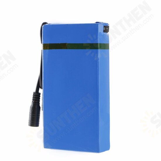 DC12V 8000mAh Backup Rechargeable Li-ion Battery for CCTV Camera US-Plug Motor Monitoring