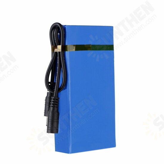 DC12V 8000mAh Backup Rechargeable Li-ion Battery for CCTV Camera US-Plug Motor Monitoring