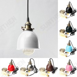 E27 Vintage Retro Hanging Pendant Light Ceiling Lamp Shade Fixture Lampshade E27 Vintage Retro Hanging Pendant Light Ceiling Lamp Shade Fixture Lampshade