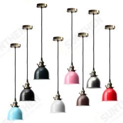 E27 Vintage Retro Hanging Pendant Light Ceiling Lamp Shade Fixture Lampshade E27 Vintage Retro Hanging Pendant Light Ceiling Lamp Shade Fixture Lampshade