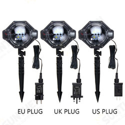 LED Snowfall Lights with Remote Control Waterproof Rotating Snowflakes Projector Light Projection Spotlight Snowfalling Projector Lamp LED Snowfall Lights with Remote Control Waterproof Rotating Snowflakes Projector Light Projection Spotlight Snowfalling Projector Lamp