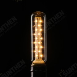 E27 3W T25 LED Vintage Light Retro Edison Style Screw Tubular Bulb Warm White 2300K 220V