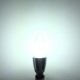 LED Filament Light Bulb Warm White/White Light 550LM E12 Candelabra Base Lamp 5.5W Incandescent Replacement Golden Shell /Silver Shell