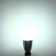 LED Filament Light Bulb Warm White/White Light 550LM E12 Candelabra Base Lamp 5.5W Incandescent Replacement Golden Shell /Silver Shell