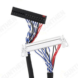 LC320 30P 1CH 8-bit Commonly Screen Cable 40CM Left Power Supply with Buckle For LCD Driver Board LC320 30P 1CH 8-bit Commonly Screen Cable 40CM Left Power Supply with Buckle For LCD Driver Board