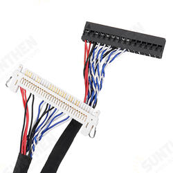 LC320 30P 1CH 8-bit Commonly Screen Cable 40CM Left Power Supply with Buckle For LCD Driver Board LC320 30P 1CH 8-bit Commonly Screen Cable 40CM Left Power Supply with Buckle For LCD Driver Board
