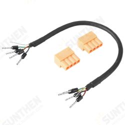 24AWG 4-Core Twisted Pair Shielded Cable RS485 RS232 CAN Data Communication Line 0.2M 24AWG 4-Core Twisted Pair Shielded Cable RS485 RS232 CAN Data Communication Line 0.2M