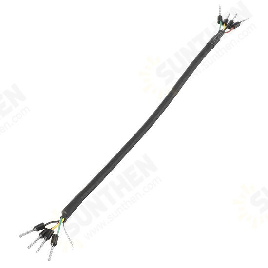 24AWG 4-Core Twisted Pair Shielded Cable RS485 RS232 CAN Data Communication Line 0.2M