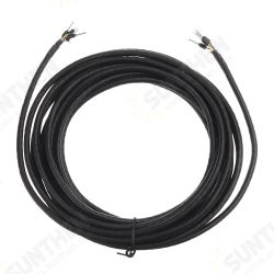 24AWG 4-Core Twisted Pair Shielded Cable RS485 RS232 CAN Data Communication Line 5M