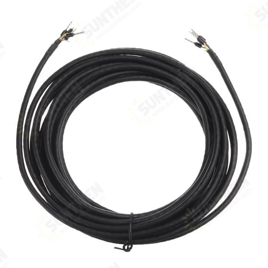 24AWG 4-Core Twisted Pair Shielded Cable RS485 RS232 CAN Data Communication Line 5M