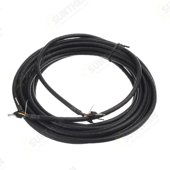 24AWG 4-Core Twisted Pair Shielded Cable RS485 RS232 CAN Data Communication Line 5M