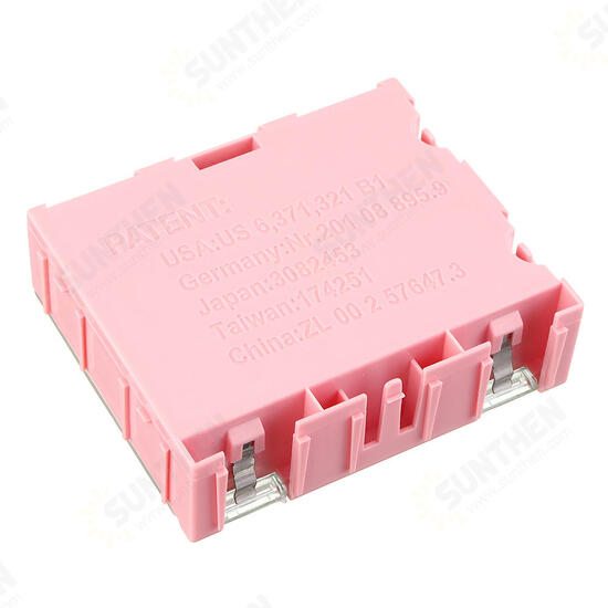 NO.3 Small Splicable Tool Box Screw Object Electronic Project Component Parts Storage Box Case SMT SMD Pops Up Patch Container