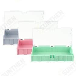 NO.4 Small Splicable Tool Box Screw Object Electronic Project Component Parts Storage Box Case SMT SMD Pops Up Patch Container NO.4 Small Splicable Tool Box Screw Object Electronic Project Component Parts Storage Box Case SMT SMD Pops Up Patch Container