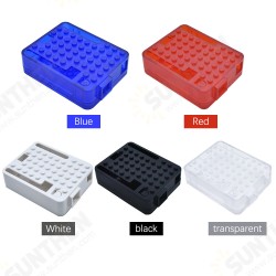 Red/Blue/Transparent/Black/White Protective Box with ABS Housing for Development Board