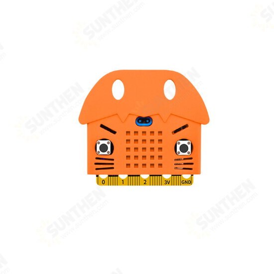 Silicone Protective Enclosure Cover Shell For micro:bit Motherboard Type C Cat Model