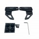 TZT Foldable Radio Stand Bracket Aluminum Alloy For YAESU FT-818ND 817ND Portable Shortwave Radios