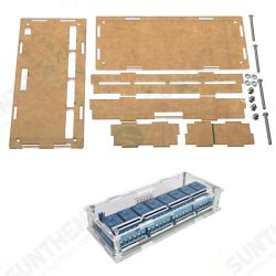 Transparent Acrylic Case Protective Housing For 8 Channel Relay Module Transparent Acrylic Case Protective Housing For 8 Channel Relay Module