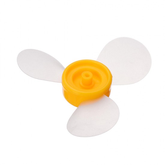 Trefoil Transparent Soft Pulp 130 Small Motor DIY Homemade Fan Toy Accessories