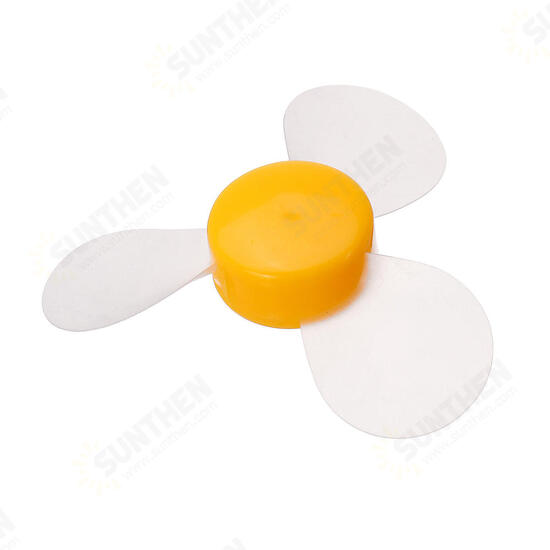 Trefoil Transparent Soft Pulp 130 Small Motor DIY Homemade Fan Toy Accessories