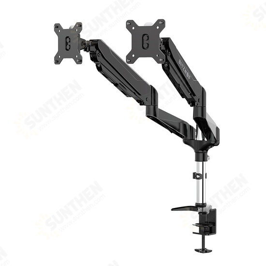 Single/Dual Monitor Stand Arms Mount 32inch Monitor Stand Spring Arm Height Adjustable for Home Office