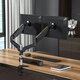 Single/Dual Monitor Stand Arms Mount 32inch Monitor Stand Spring Arm Height Adjustable for Home Office