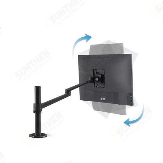 OL-1S Notebook Bracket Lifts Monitor Bracket Rotation Lifting Adjust the Desktop With VESA Connector for Office