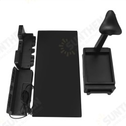 Laptop Monitor Stand Computer Riser Monitor Desktop Stand Riser Foldable with USB Charging Storage Drawer Headphone Stand Laptop Monitor Stand Computer Riser Monitor Desktop Stand Riser Foldable with USB Charging Storage Drawer Headphone Stand