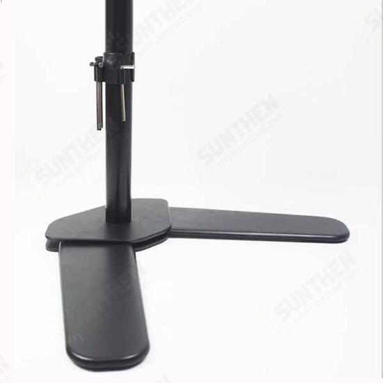 MS01 Dual Arms Monitor Bracket Monitor Mount Desktop Computer Stand 360 Degrees Rotating for 10- 27 inch Computer Monitor