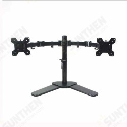 MS01 Dual Arms Monitor Bracket Monitor Mount Desktop Computer Stand 360 Degrees Rotating for 10- 27 inch Computer Monitor MS01 Dual Arms Monitor Bracket Monitor Mount Desktop Computer Stand 360 Degrees Rotating for 10- 27 inch Computer Monitor