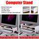 Monitor Stand Riser with Storage Organizer Desktop Stand for Laptop Computer Desk Stand with Phone Holder