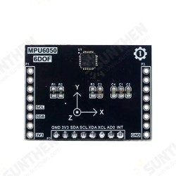 01Studio MPU6050 Senor Modul 6DOF 3-Axis Gyroscope and 3-Axis Accelerometer Micropython Development Doard Pyboard 01Studio MPU6050 Senor Modul 6DOF 3-Axis Gyroscope and 3-Axis Accelerometer Micropython Development Doard Pyboard