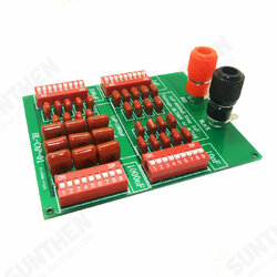 1nF to 9999nF Step-1nF Four Decade Programmable Capacitor Board Polypropylene Film Capacitor 1nF to 9999nF Step-1nF Four Decade Programmable Capacitor Board Polypropylene Film Capacitor