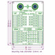 1nF to 9999nF Step-1nF Four Decade Programmable Capacitor Board Polypropylene Film Capacitor