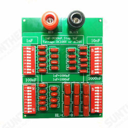 1nF to 9999nF Step-1nF Four Decade Programmable Capacitor Board Polypropylene Film Capacitor 1nF to 9999nF Step-1nF Four Decade Programmable Capacitor Board Polypropylene Film Capacitor