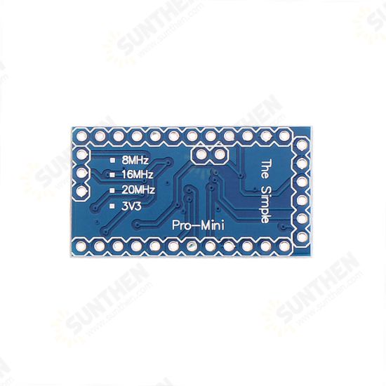 5Pcs 3.3V 8MHz ATmega328P-AU Pro Mini Microcontroller With Pins Development Board