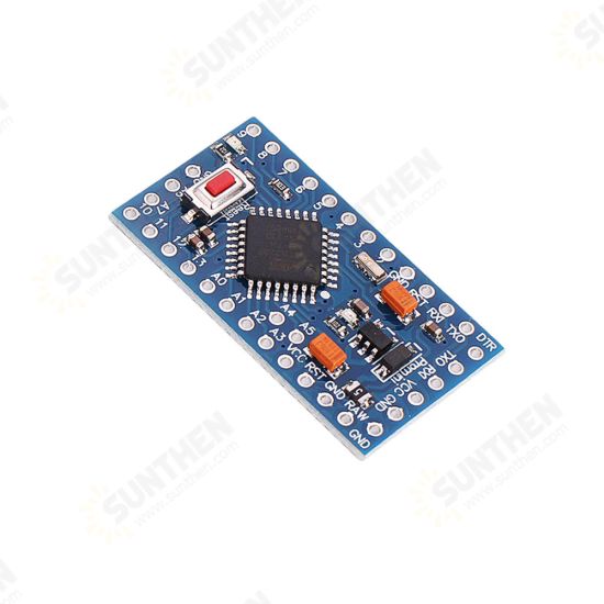 5Pcs 3.3V 8MHz ATmega328P-AU Pro Mini Microcontroller With Pins Development Board